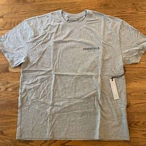 Fear Of God SS TEE - DARK HEATHER OATMEAL / XL